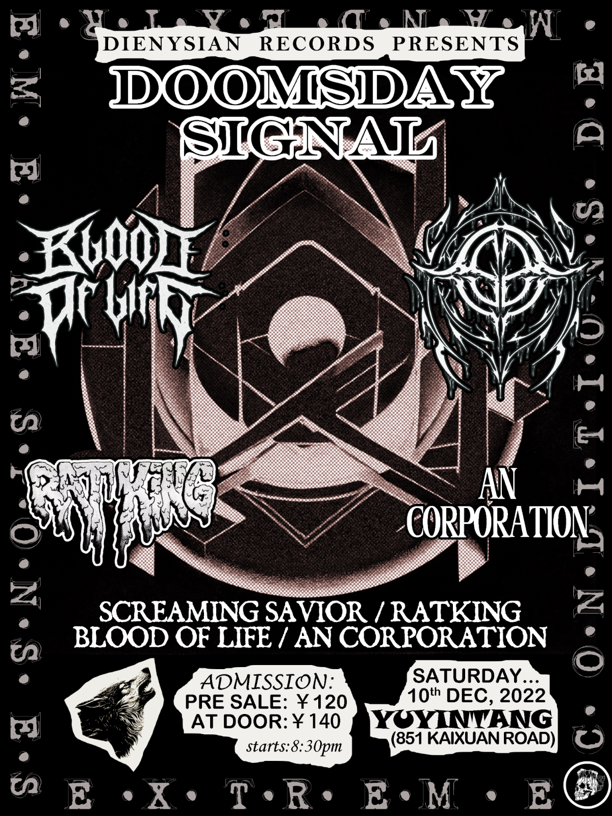 12月10日 DOOMSDAY SIGNAL @YYT