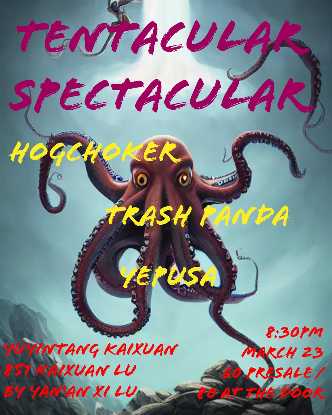 3月23日 鱿鱼盛宴 @YYT