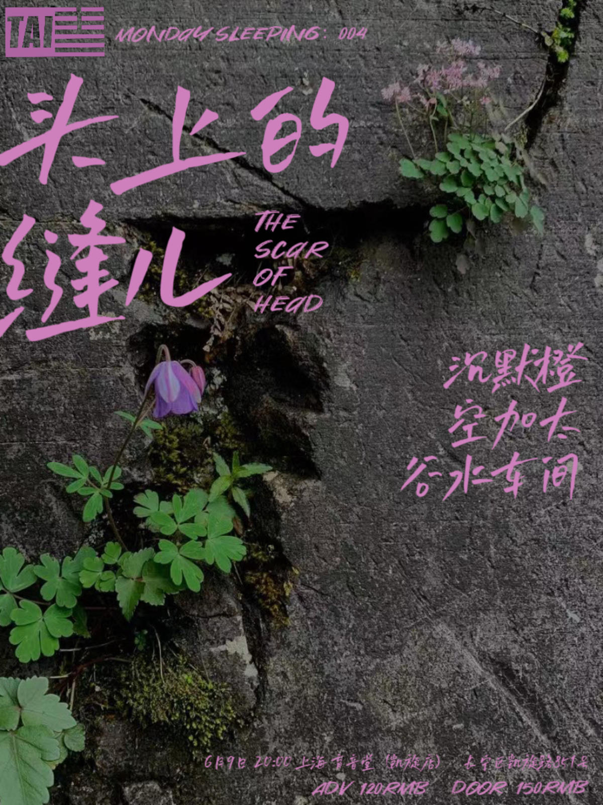 6月9日 沉默橙/空加太/谷水车间 @YYT