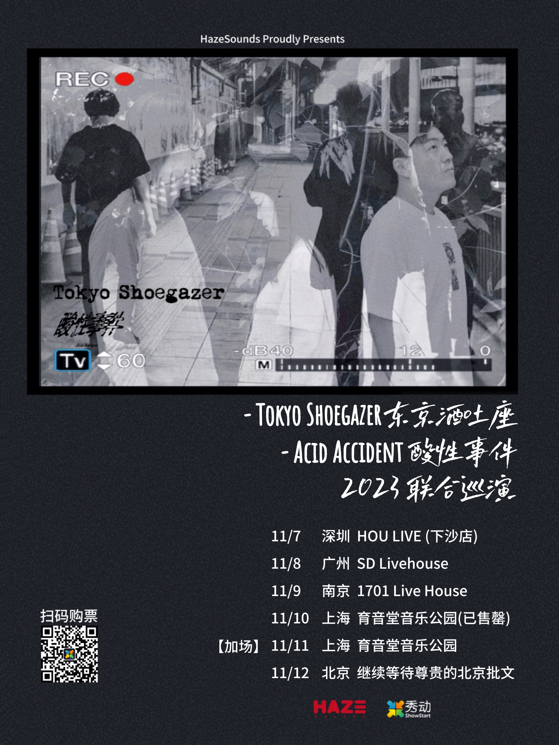 11月11日 Tokyo Shoegazer/酸性事件 @YYT PARK