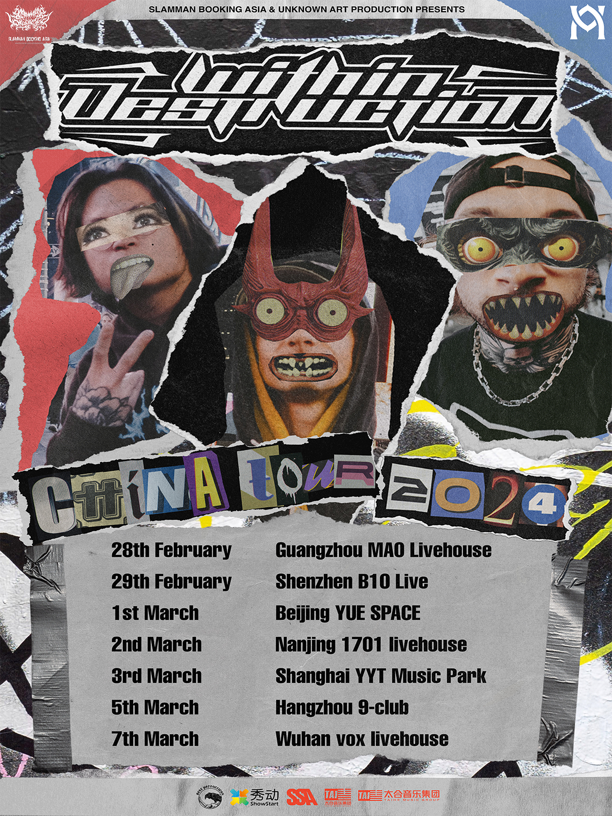 3月3日 Within Destruction @YYT PARK